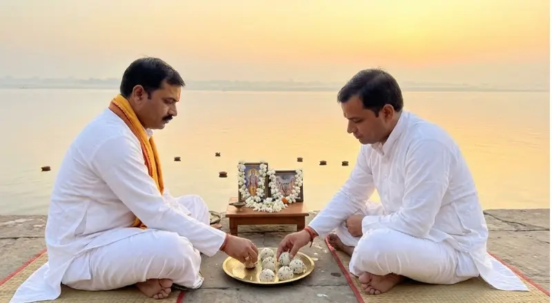 Antim Sanskar Shradh Puja Bangalore - North Indian Hindi Pandit performing dignified last rites ceremony