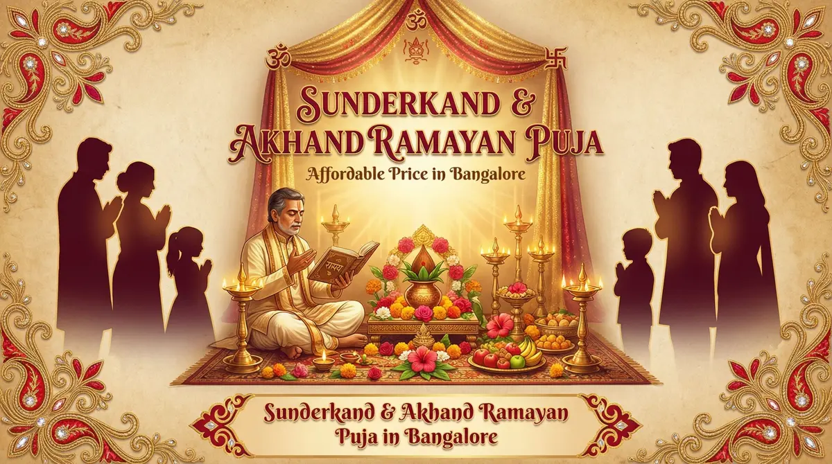 Sunderkand and Akhand Ramayan Path Bangalore - Hindi Pandit performing Ramcharitmanas recitation